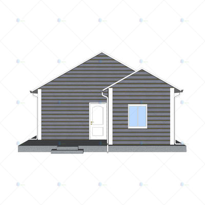 Heya-2B01-B China 2 room sandwich panel house ready made prefabricated accommodation supplier