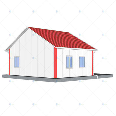 Heya-2B02-A China 2 room sandwich panel house ready made prefabricated house