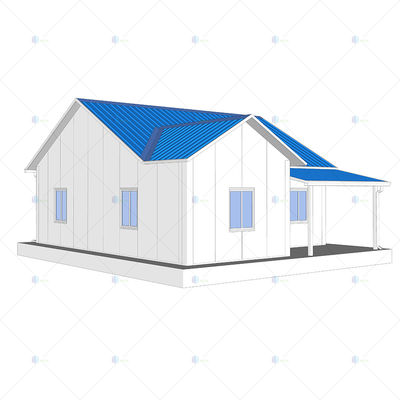 Heya-2B03-A China 2 room sandwich panel house ready made prefabricated lodge factory