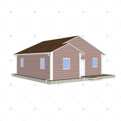 Heya-2B04-B China 2 room sandwich panel house high quality flat pack house for sale