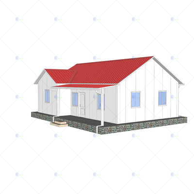 Heya-2B06-A China 2 room easily constructed and durable sandwich panel house for living