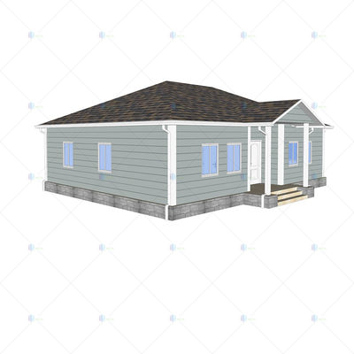 Heya-3B03-B Low-cost prefabricated 3-room sandwich house in China