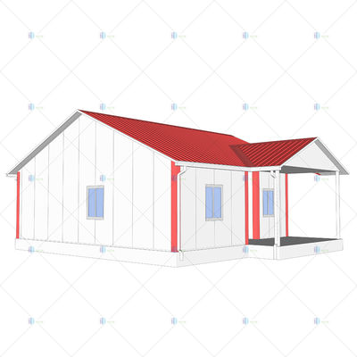 Heya-2B08-A China 2 room sandwich panel house materials cheap home in Kenya