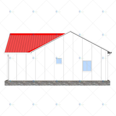 Heya-2B09-A China 2 room sandwich panel house materials cheap home in Kenya