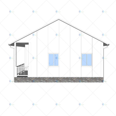 Heya-2B10-A China 2 room sandwich panel house materials cheap home in Kenya