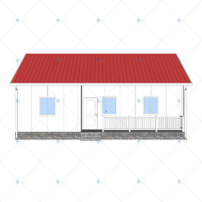 Heya-2B10-A China 2 room sandwich panel house materials cheap home in Kenya