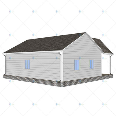 Heya-2B09-B China 2 room sandwich panel house materials cheap home in Kenya