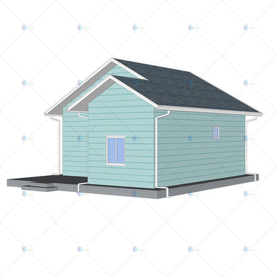 Heya-2Q01 China 2 room light gauge house resdy made steel prefab house on sale