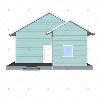 Heya-2Q01 China 2 room light gauge house resdy made steel prefab house on sale
