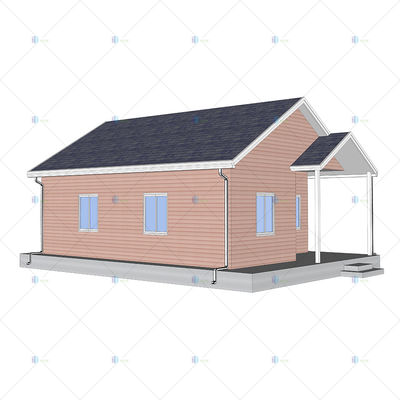 Heya-2Q02 China 2-room house light gauge prefabricated steel house for children