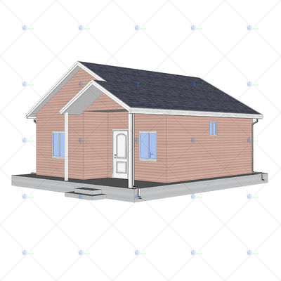 Heya-2Q02 China 2-room house light gauge prefabricated steel house for children