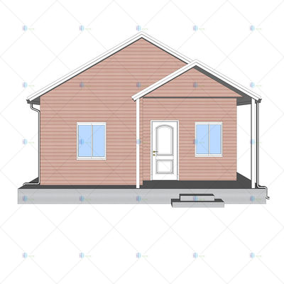 Heya-2Q02 China 2-room house light gauge prefabricated steel house for children