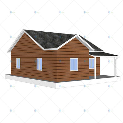 Heya-2Q03 China 2 room light gauge house ready made prefabricated homes design