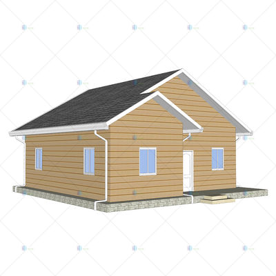 Heya-2Q04 China 2 room light gauge house low cost high quality for Kenya