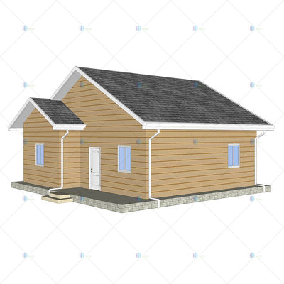 Heya-2Q04 China 2 room light gauge house low cost high quality for Kenya