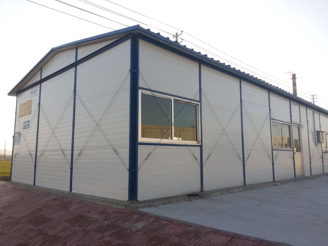 K type fire&amp;water proof eps or rockwool panel prefab house