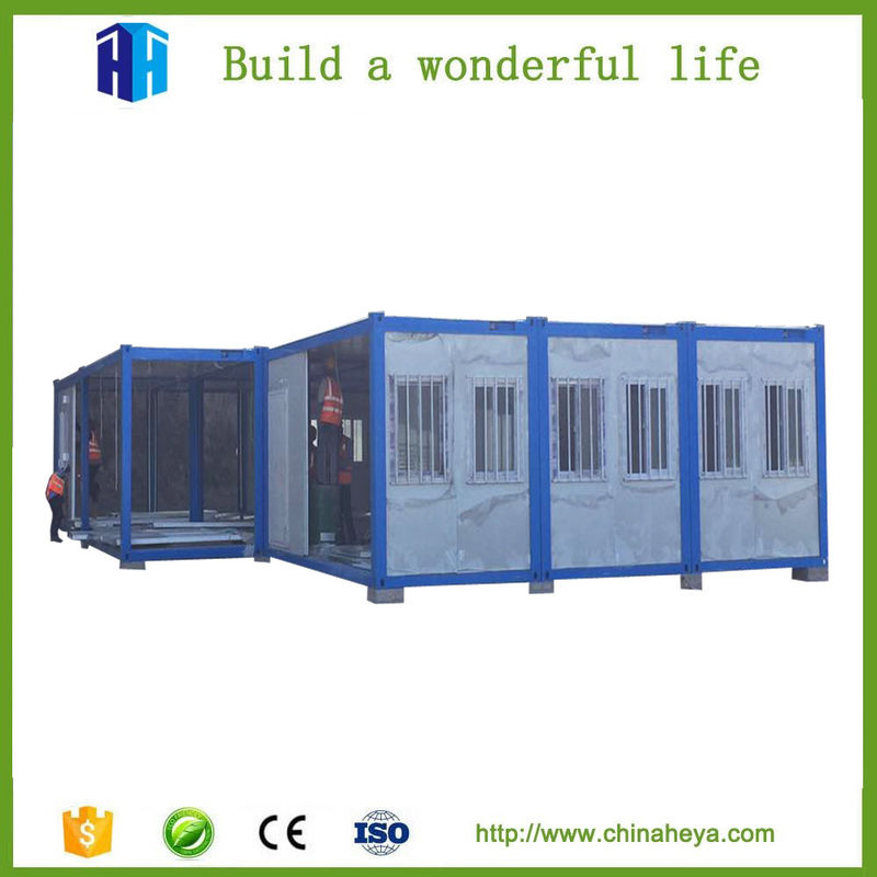 puerto rico ready made 20ft storage steel container frame house for sale