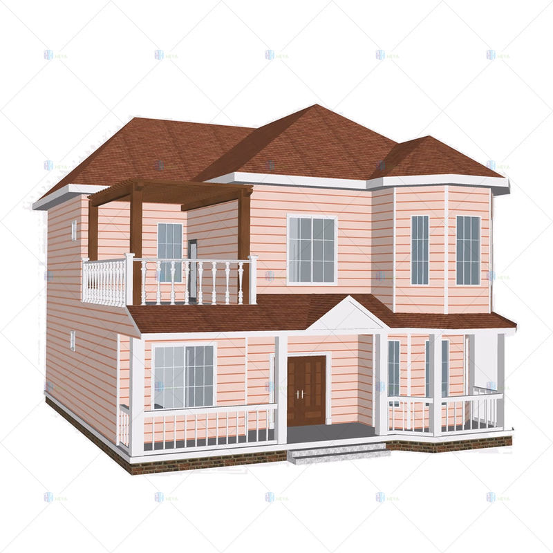 Luxury Villa - (QB14) Steel Sandwich Panel Prefab House Professional Design House Eps Color Steel Prefab House
