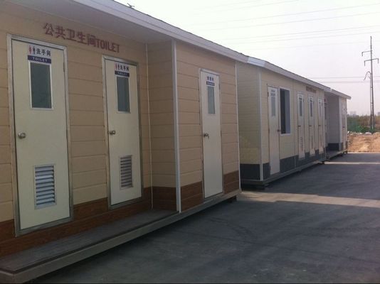 Cheap prefab shipping container homes/prefab toilet