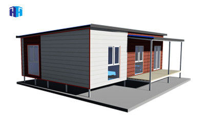 70 square meter small prefab modern steel house kits with barthroom design