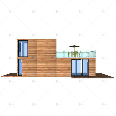 Residential - (Heya-2X03) 2 Floor New Prefab Container House With Bedroom And Living Room Construction Companies