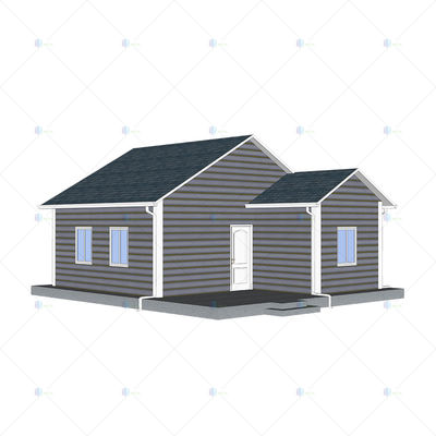 Heya-2B01-B China 2 room sandwich panel house ready made prefabricated accommodation supplier