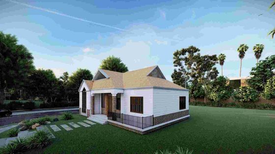 Luxury Villa - (QB01) Heya Steel Light Luxury Villa Design Building Steel Buildings Poland Project